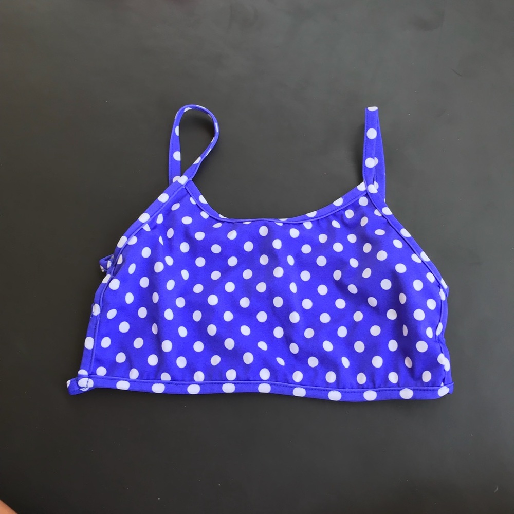 Flexi Lexi “Lexi” bra in polka dot blue